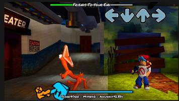 FNF X rainbow 2 blue game MOD capture d'écran 2