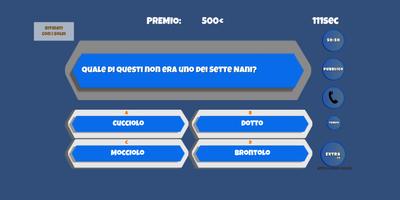 Milionario il Quiz capture d'écran 2