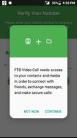 FTB Video Call Chat & Free Messenger capture d'écran 1