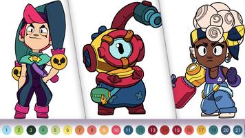 Coloring for Brawl Stars screenshot 3