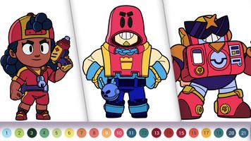 Coloring for Brawl Stars screenshot 2