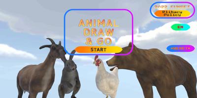 Animal Draw&GO Affiche