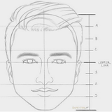 Le dessin du visage, étape par étape icône