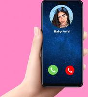 Panggilan palsu Baby Ariel Prank Pro poster