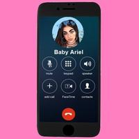 Fack call Baby Ariel Prank Pro 스크린샷 2