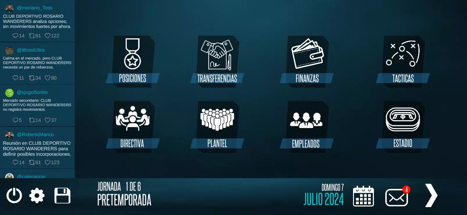 F11 Football Manager