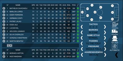 F11 Football Manager ảnh chụp màn hình 1