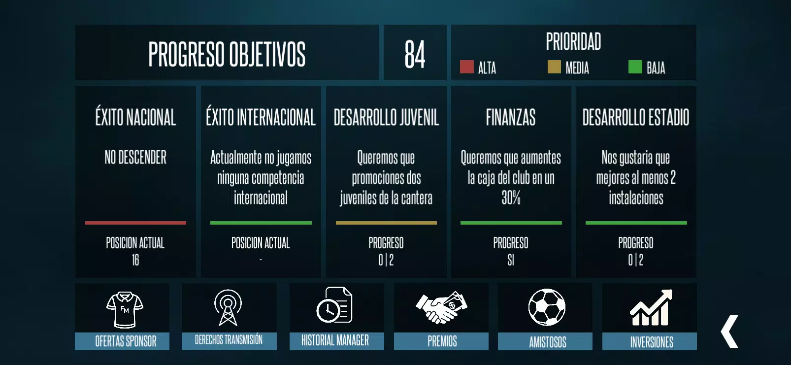 F11 Football Manager