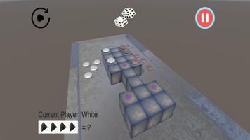 Backgammon Advanced 3D - Game imagem de tela 1