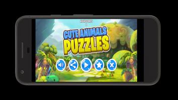 Cute Animal Puzzles - Game Affiche