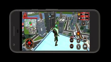 Flying Super Hero capture d'écran 3