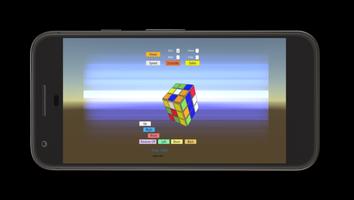 Rubik's Cube Solver &Simulator imagem de tela 1