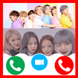 bts blackpink video call