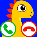 APK fake call dinosaur game