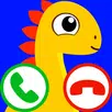 APK fake call dinosaur game