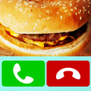 APK fake call burger game