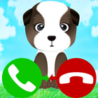 fake call puppy game أيقونة