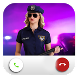 Fake Call Police Prank Master icône