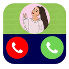 Fake call Ariana Grande Prank Pro 圖標