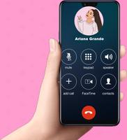 Fake call Ariana Grande Prank Pro 截圖 3