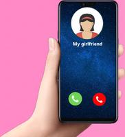 Fake Call Free Girlfriend Prank Pro スクリーンショット 1