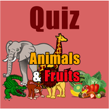 Tebak Nama Hewan & Buah Versi English icono