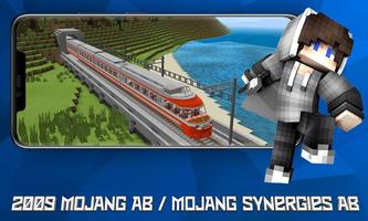 Real Train Mod for MCPE الملصق