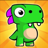 Dinosaur run fruits icône