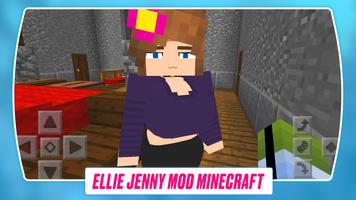 Ellie Jenny Mod Minecraft Poster
