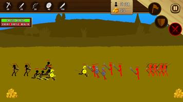 Stick Castles captura de pantalla 1