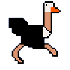Ostrich Runner 2D icono