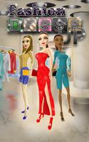 3D Jogo de Moda de Vestir Cartaz