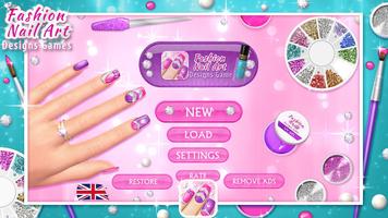 Fashion Nail Art Designs Game পোস্টার