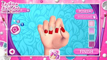 Juego de diseños de uñas moda captura de pantalla 3