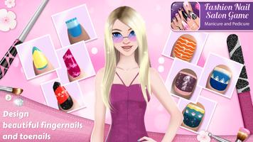 Fashion Nail Salon Game poster