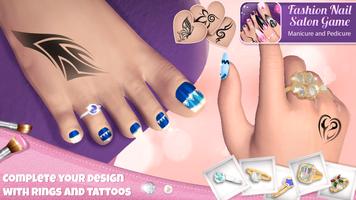 Fashion Nail Salon Game screenshot 2