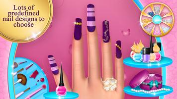 Fashion Nail Salon Game screenshot 1