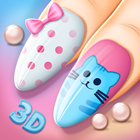 Icona 3D Giochi di unghie
