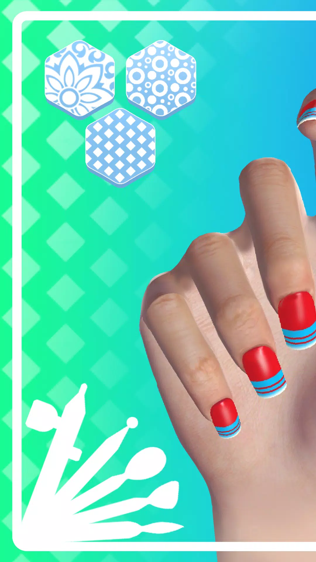 Jogos de Pintar Unhas 3D Android Jogos APK (com.cutenails) por