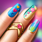 Jeux de manicure de mode: Salon des ongles 3D icône