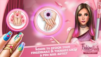 Fashion Nails Girls Game – Toe Nail Salon পোস্টার