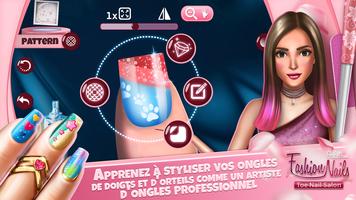 Jeux de manicure de mode: Salon des ongles 3D capture d'écran 1