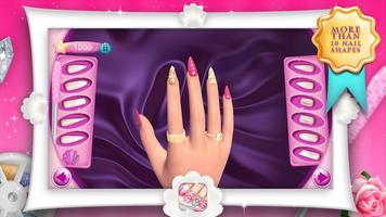 Fashion Nails 3D Girls Game पोस्टर