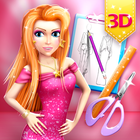 Juegos de estilista de moda 3D icono