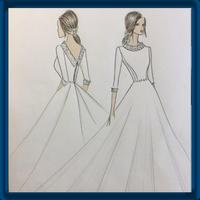 Fashion Design Sketch plakat