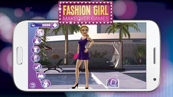 3D Fashion Girl Makeover Games ภาพหน้าจอ 3
