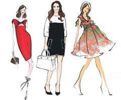 برنامه‌نما Fashion design sketches عکس از صفحه