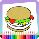 APK Food coloring book
