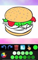 برنامه‌نما Food coloring book عکس از صفحه