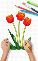 How To Draw Flowers | Flowers Drawing Step by Step capture d'écran 1